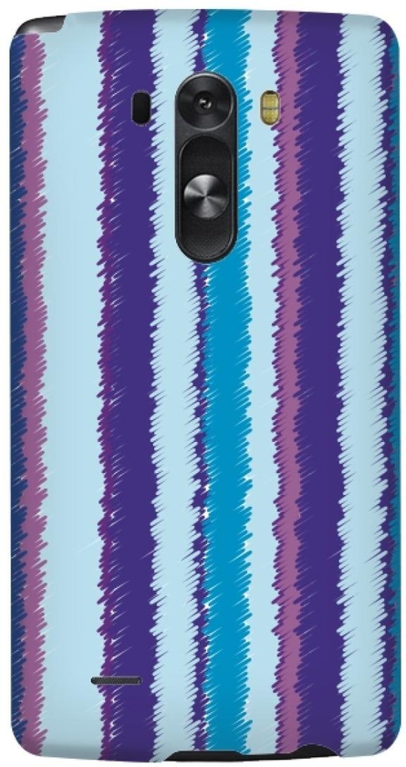 Stylizedd LG G3 Premium Slim Snap case cover Matte Finish - Lines of violet