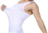 Men's White Corset Firming Body, Size Medium - M