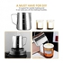 Stainless Steel Milk And Coffee Frothing Cup With Scale 350ml