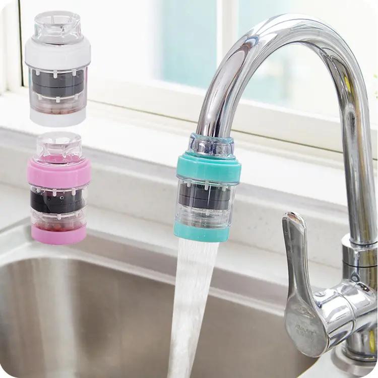 2pcs 360 Rotate Swivel Nozzle Torneira Filter Water Purifier Saving Tap Diffuser Kitchen Accessories