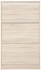 Tvilum Bright Wooden Shoe Cabinet, Light Brown - 70.4 x 24 x 125.3 cm