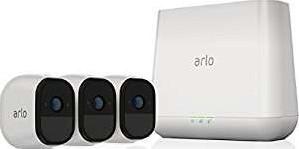 Netgear Arlo Pro Wireless security system 3 HD 720p Cameras Audio alarm Night vision and Waterproof | VMS4330-100EUS