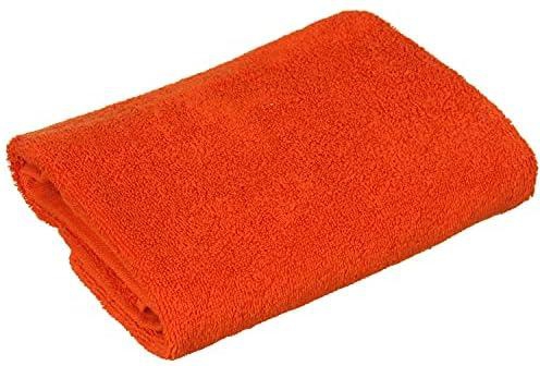Cotton Solid Washcloth, 100X50 Cm - Red_ with two years guarantee of satisfaction and quality