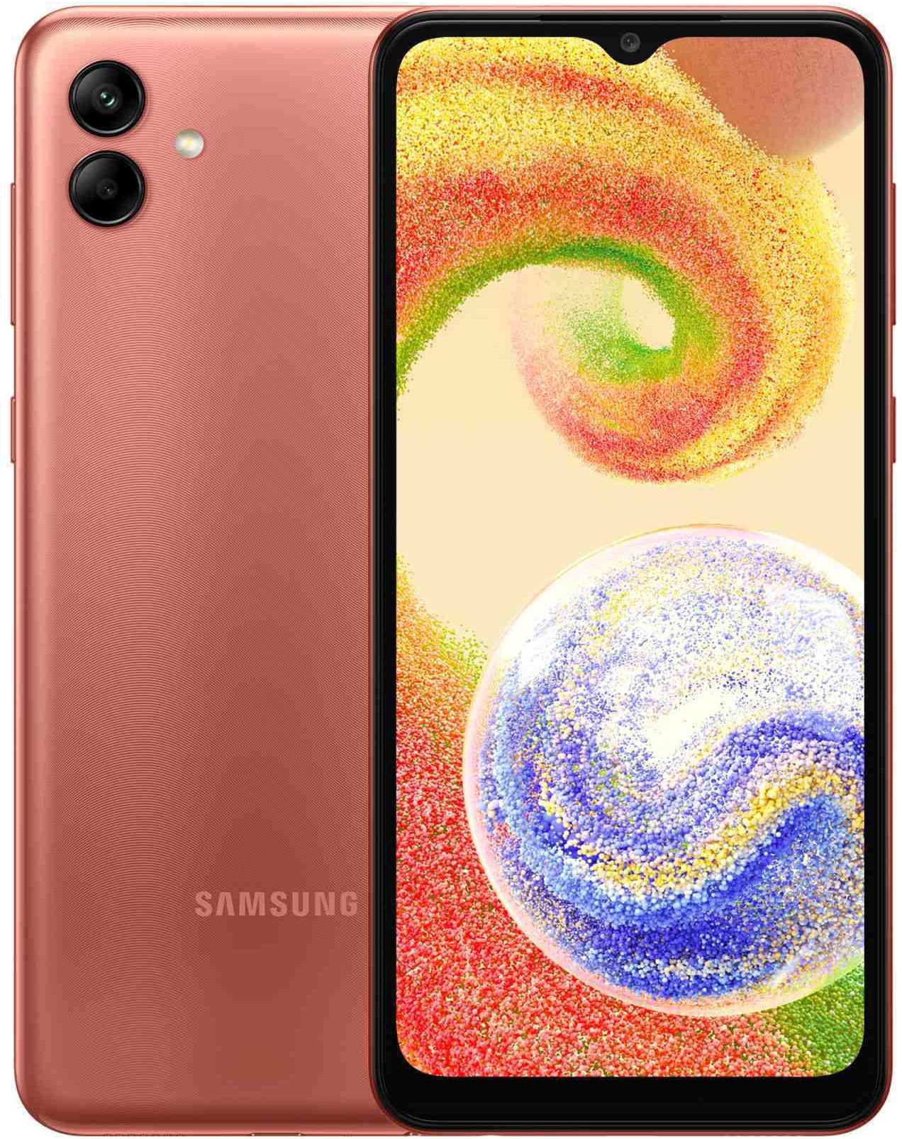 Samsung Galaxy A04 Dual SIM 3GB RAM 32GB 4G Copper
