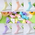 Set 5 Cotton Socks For Women Girls - Multi Color