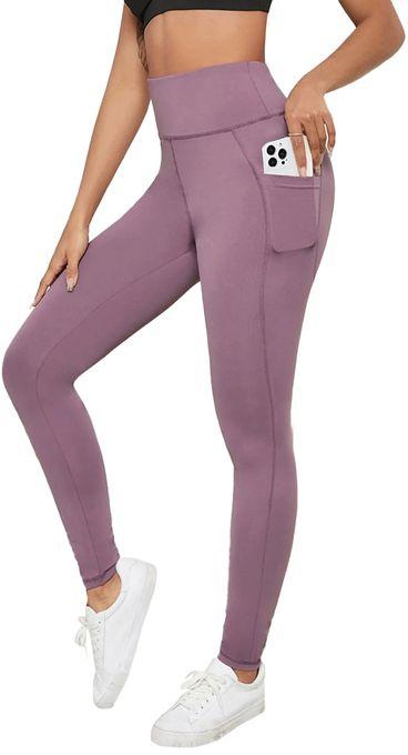 Nileton Sportswear - Sport Leggings Pants With Pocket - Purple