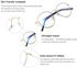 Generic Blue Light Blocking Eyeglass Prescription Glasses