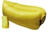 Inflatable Hangout Camping Bed Beach Cheer Outdoor bed Air Sleep Sofa Lounge Yellow