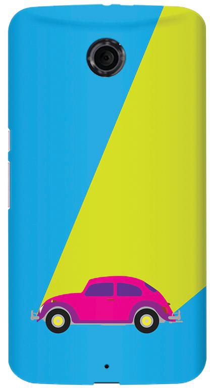 Stylizedd HTC One M9 Slim Snap Case Cover Matte Finish - Retro Bug Blue