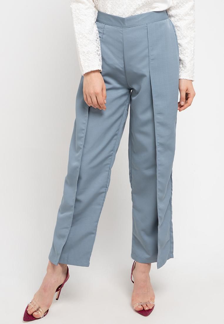 Gobindpal Azzar Adalle Mid Rise Pants - 4 Sizes (Grey)