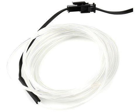 Cocobuy 3M Colorful Flexible EL Wire Tube Rope Neon Light Glow Controller Party Decor