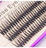 120Pcs 0.10Mm Thickness Handmade Fish Tail False Lahses Thick Natural Long Black Individual False Eyelashes Fake Eye Lashes Extensions Makeup Tool (12Mm)