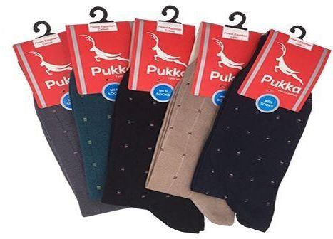 Pukka Cotton Socks Classic Set Of 5 Pcs -CLASSIC-CLASSIC-MCM1- Multicolor