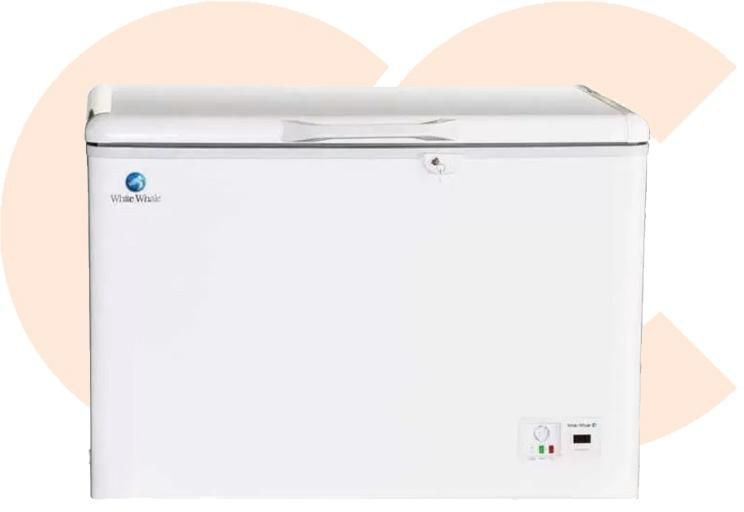White Whale Deep Freezer Chest White WCF-3300C - EHAB Center Home Appliances