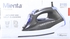 Get Mienta SI181338A Steam Iron With a Ceramic Base, 2100 W - Black Blue with best offers | Raneen.com