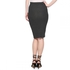Forever 21 Black & White Rayon Body Con Skirt For Women
