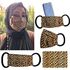 aZeeZ Leopard Women Face Mask - 3 Layers + 5 SMS Filter