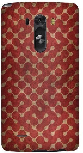Stylizedd LG G3 Premium Slim Snap case cover Gloss Finish - Connect the dots - Red