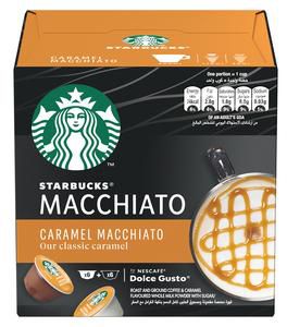 Starbucks Caramel Macchiato by Nescafe Dolce Gusto Coffee Pods 127.8g