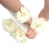 Lilian Baby Headband and Barefoot Sandals Baby Girl Flower Set (15 Colors)