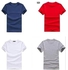 Fashion Heavy Duty Plain T Shirt-Navy Blue,Grey,Red And White