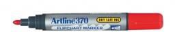 Artline 370 Flipchart Marker Bullet PK/12 Red