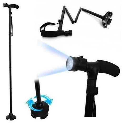 As Seen On Tv Ma-2 Magic Cane With Flash Light - Black