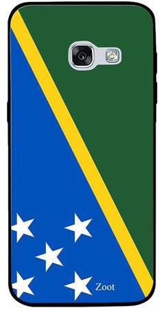غطاء حماية واقٍ لهاتف سامسونج جالاكسي A3 2017 نمط علم جزر سليمان