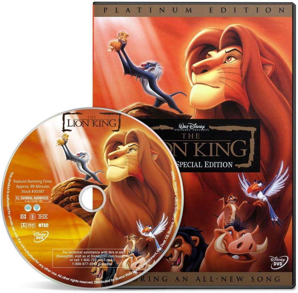 The Lion King (1994), DVD Movie, Language: Arabic & English. price from ...
