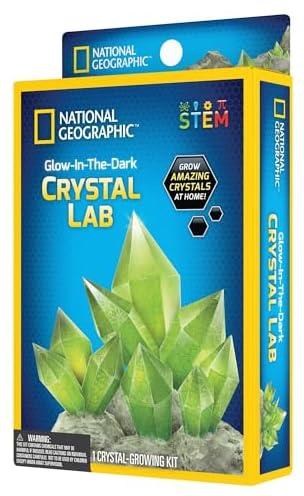NG CARDED GLOW-IN-THE-DARK CRYSTAL LAB