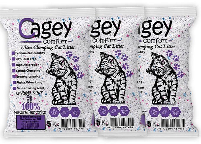 General Cagey Cat Litter 5k-Lavender.3bcs