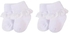 Hudson Childrenswear 2-Pack Socks With Lace Trim - White