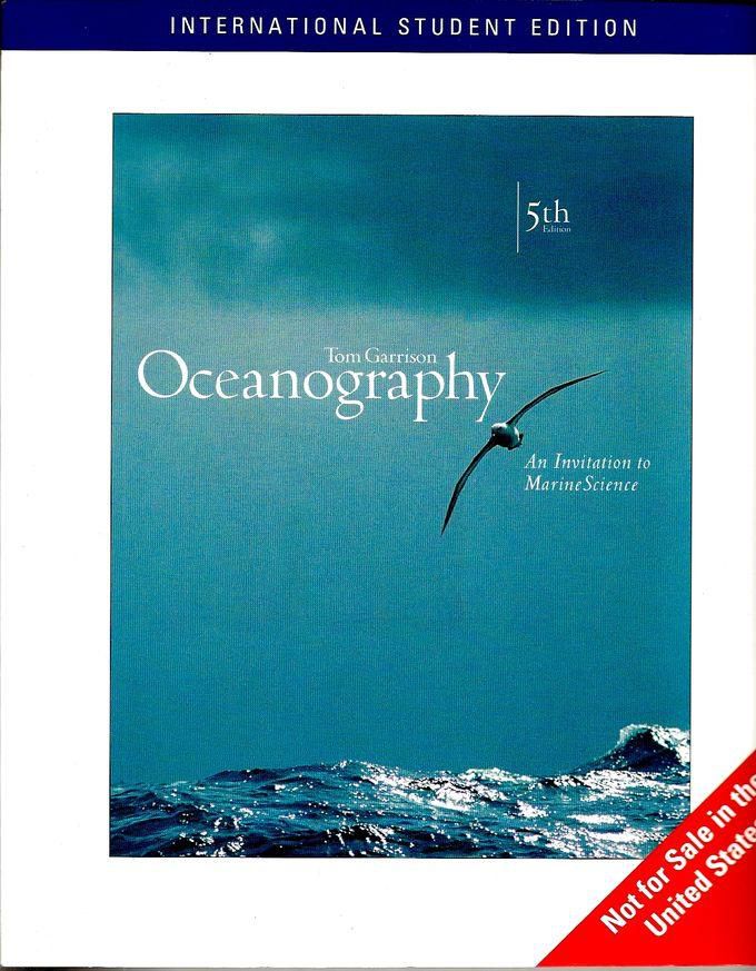 Thomson OCEANOGRAPHY: An Invitation To Marine Science