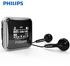 Philips Music MP3 Player 8GB Sports Clip Mini Lossless Fullsound Stereo Walkman Screen With FM Radio