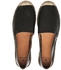 Pieces Katie Espadrille Flat Shoes for Women - 36 EU, Black
