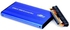 Hardline USB 2.0 External 2.5-inch IDE/PATA Aluminum HDD Enclosure Case for Laptop - Blue