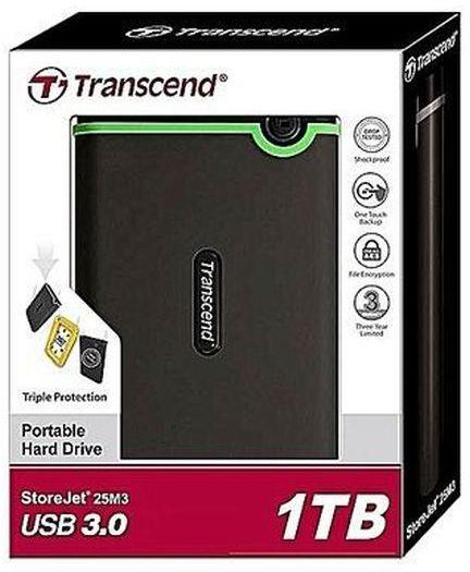 Transcend 1TB External harddisk + Free 32GB Memory Card