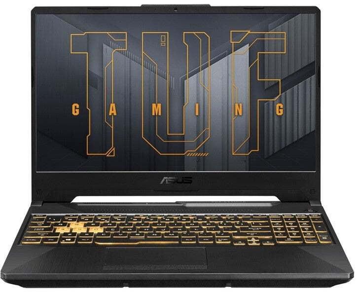 Asus TUF 506HC Gaming Laptop 15.6 FHD, 144Hz, Intel Core i7-11800H, 16GB RAM, 512GB SSD, 4GB GeForce RTX 3050, Windows 10, Eclipse Grey