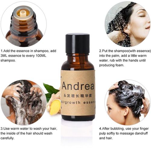 3 Pieces Andrea Hair Growth Essence Anti-Hair Loss Hair Serum Hair Care for  Men and Women price from jollychic in Saudi Arabia - Yaoota!