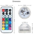 10-Piece Submersible LED Light With Remote Control Multicolour