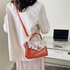 Fashion Top Handle Structured Crossbody Bag Handbags For Women - Orange
