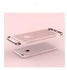 Joyroom Apple iPhone 6 plus/ 6S plus Ling Series Ultra-thin Metal Electroplating Splicing PC Back Cover - Rose Gold