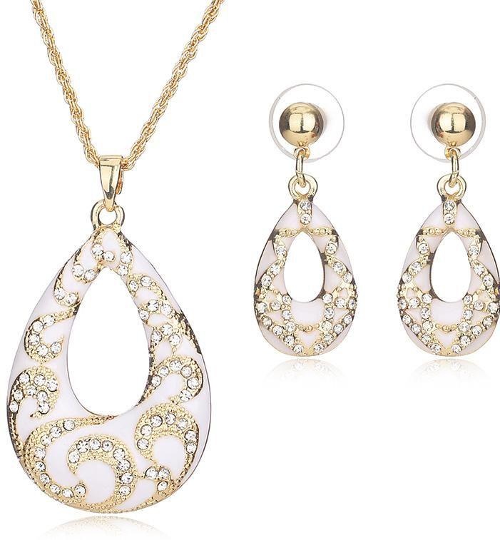 Gold plated Jewelry Sets 3 pieces
