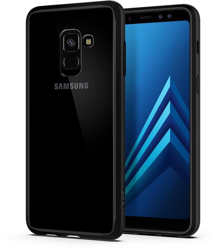 Spigen Ultra Hybrid Protective Case for Samsung A8 2018 (Matte Black)