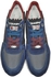 D'Acquasparta - Botticelli Blue Suede and Fabric Men's Sneaker