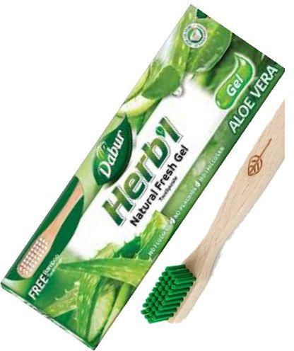 Dabur Herb'l Natural Fresh Gel Herbal Toothpaste