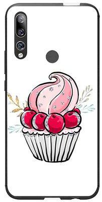 Case Cover For Huawei Y9 Prime 2019 Pink Cupcake