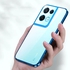 For OPPO Reno 8 Case Cover For OPPO Reno8 Pro Luxury Electroplating Transparent Phone Case Shockproof Bumper