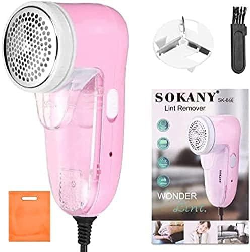 Clothes Wonder Lint Rechargeable Electronic Lint Remover - Sukani SK-866 + Big Store Mini Bag Gift