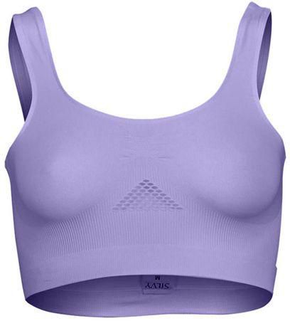 Silvy Net Bra for Women - Purple, 2 X Large